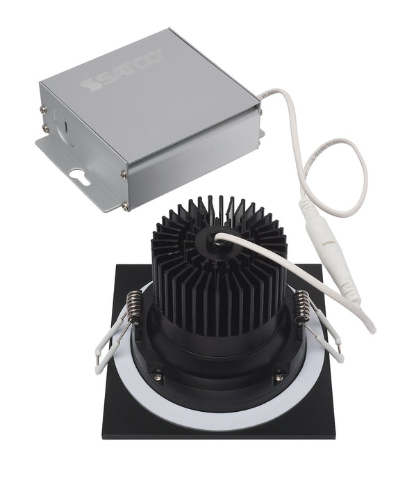 Satco S11628 LED Downlight, Black