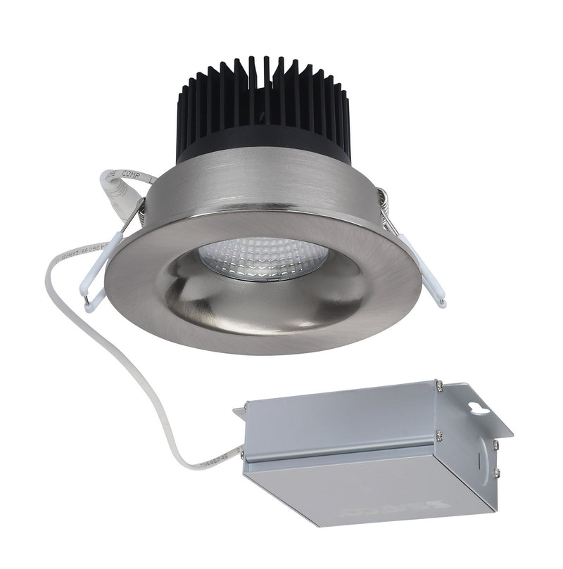 Satco S11632 LED Downlight, Brushed Nickel