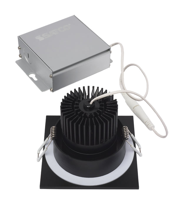 Satco S11634 LED Downlight, Black