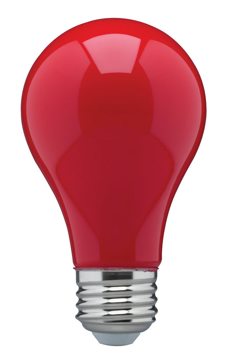Satco S14984 Light Bulb, Ceramic Red