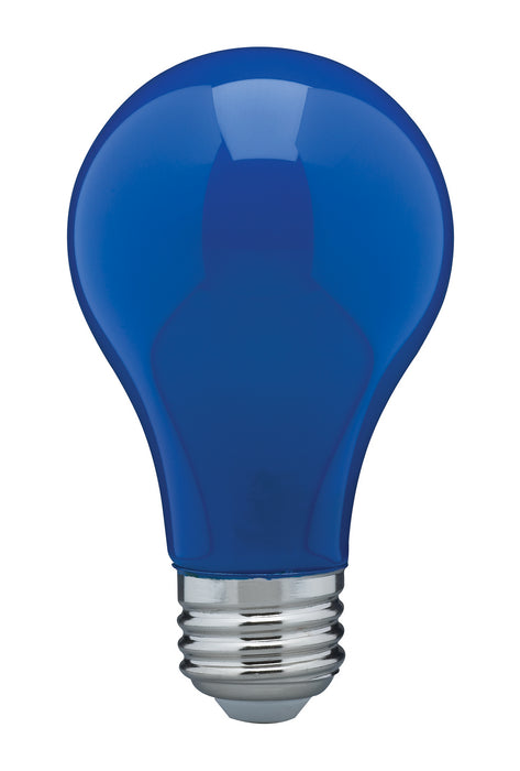 Satco S14985 Light Bulb, Ceramic Blue