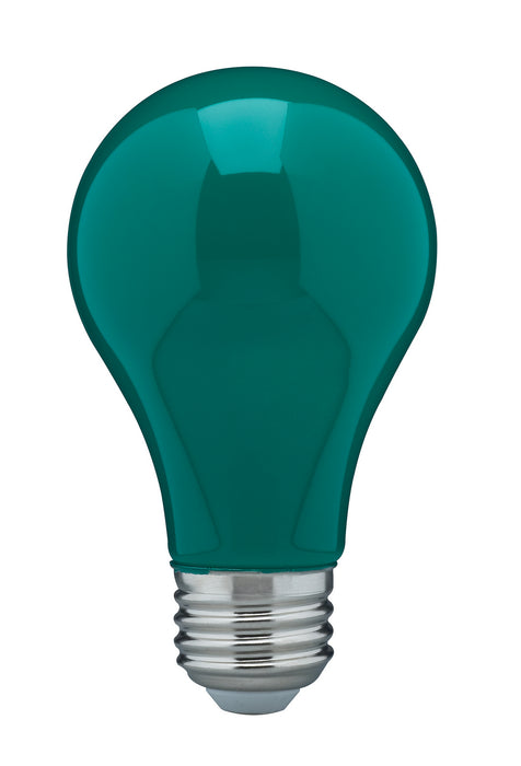 Satco S14986 Light Bulb, Ceramic Green