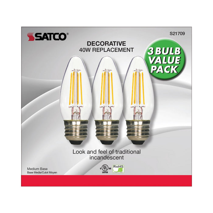 Satco S21709 Light Bulb, Clear