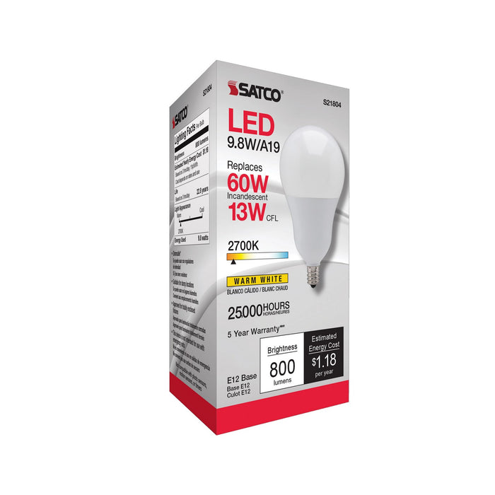 Satco S21804 Light Bulb, Frost
