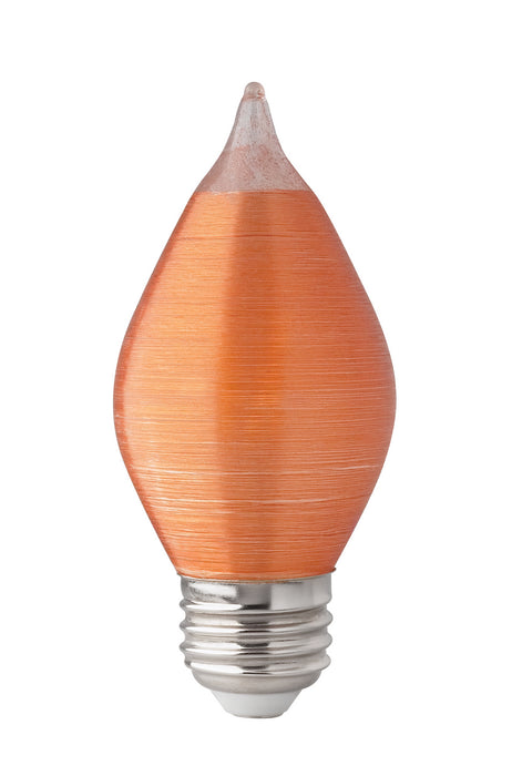 Satco S22712 Light Bulb, Spun Amber