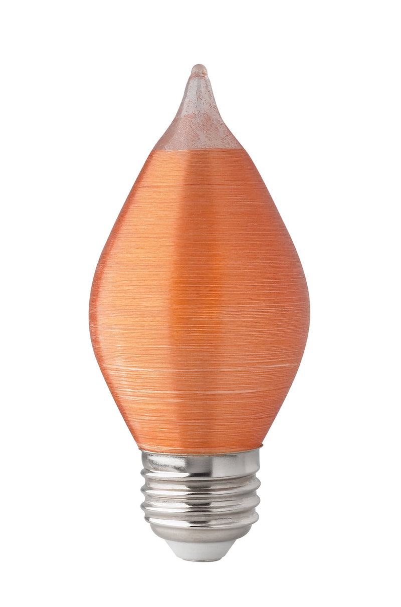 Satco S23412 Light Bulb, Spun Amber
