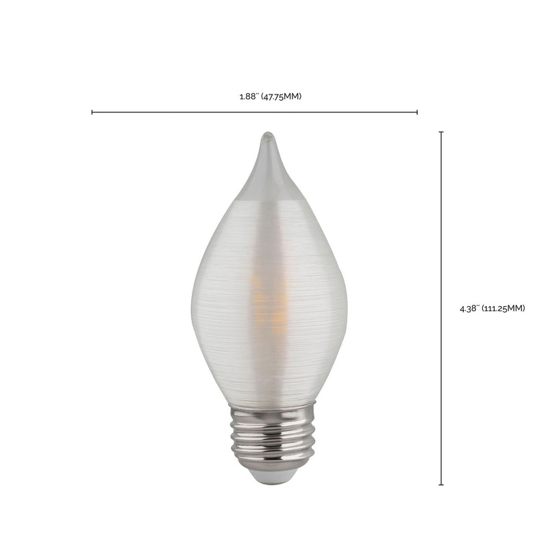 Satco S23413 Light Bulb, Satin Spun