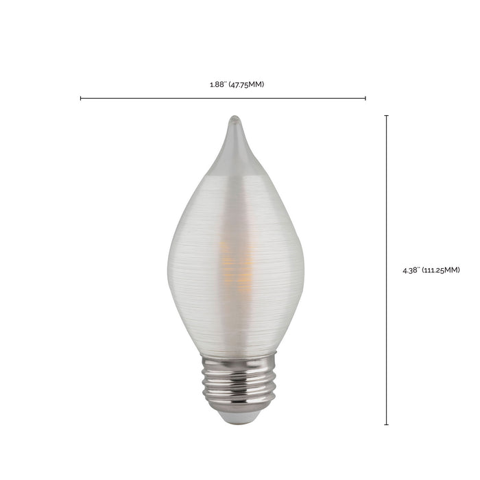 Satco S23413 Light Bulb, Satin Spun
