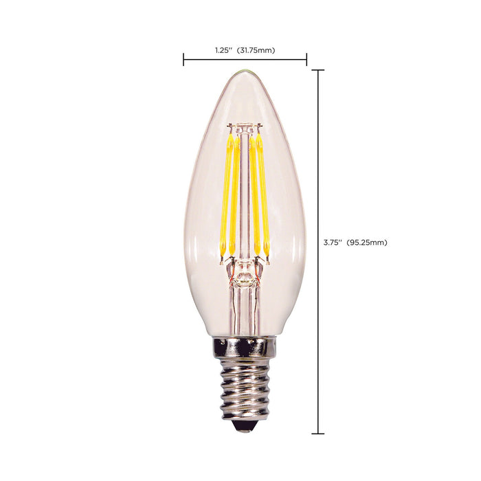 Satco S29877 Light Bulb, Clear