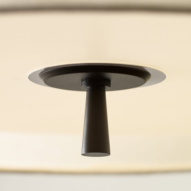 Visual Comfort Studio AP1173AI Three Light Pendant, Aged Iron