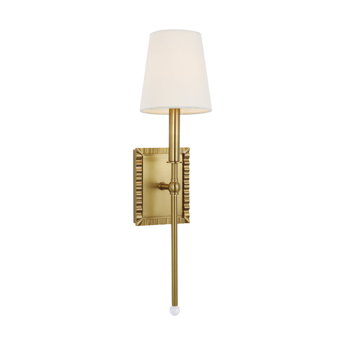 Visual Comfort Studio AW1051BBS One Light Wall Sconce, Burnished Brass