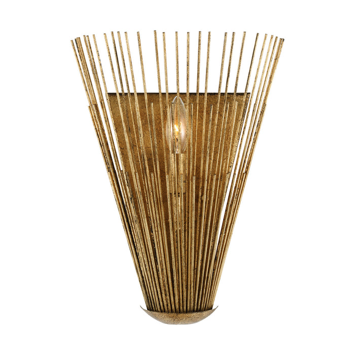 Visual Comfort Studio AW1101ADB One Light Wall Sconce, Antique Gild