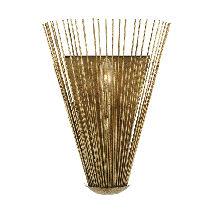 Visual Comfort Studio AW1101ADB One Light Wall Sconce, Antique Gild