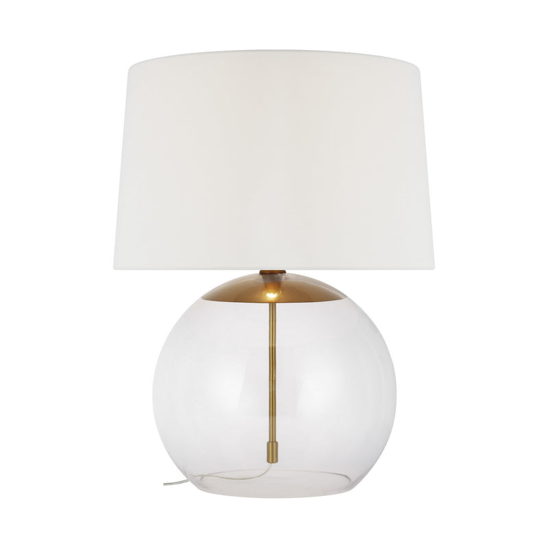 Visual Comfort Studio CT1021BBS1 One Light Table Lamp, Burnished Brass