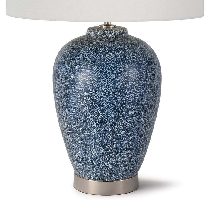 Regina Andrew 13-1266IND One Light Table Lamp, Indigo