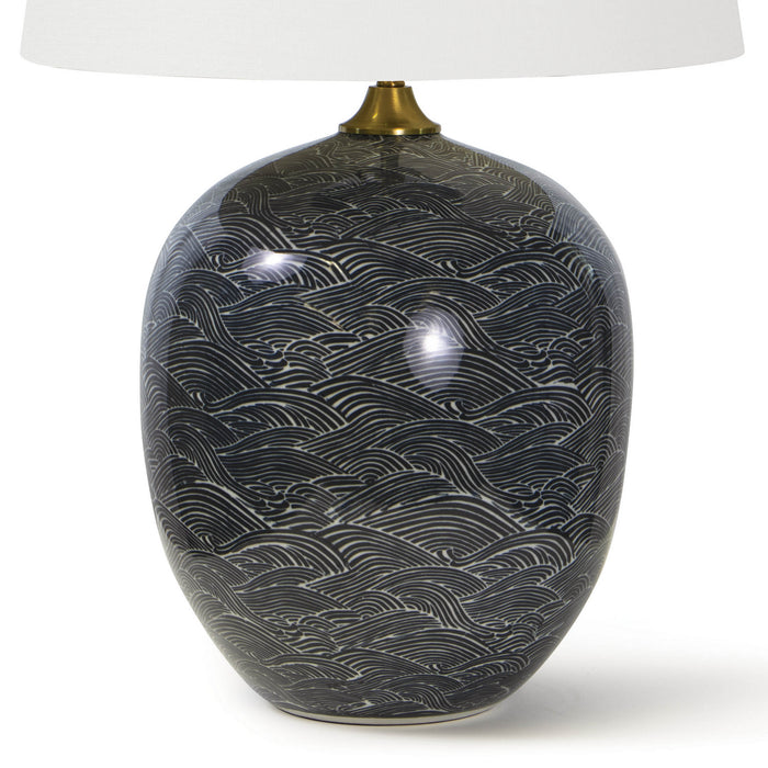 Regina Andrew 13-1289BLK One Light Table Lamp, Ebony