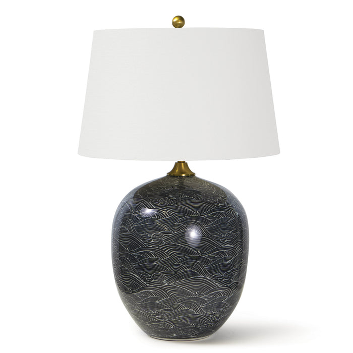 Regina Andrew 13-1289BLK One Light Table Lamp, Ebony