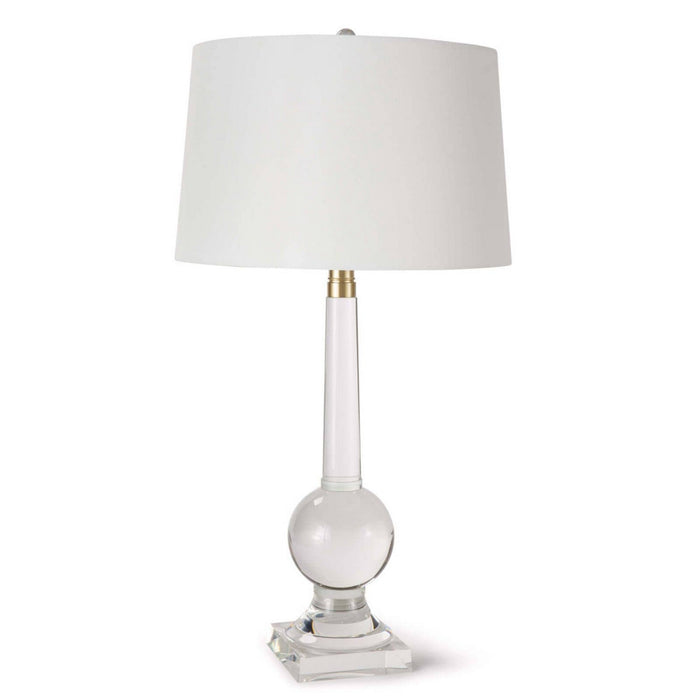 Regina Andrew 13-1327 One Light Table Lamp, Clear