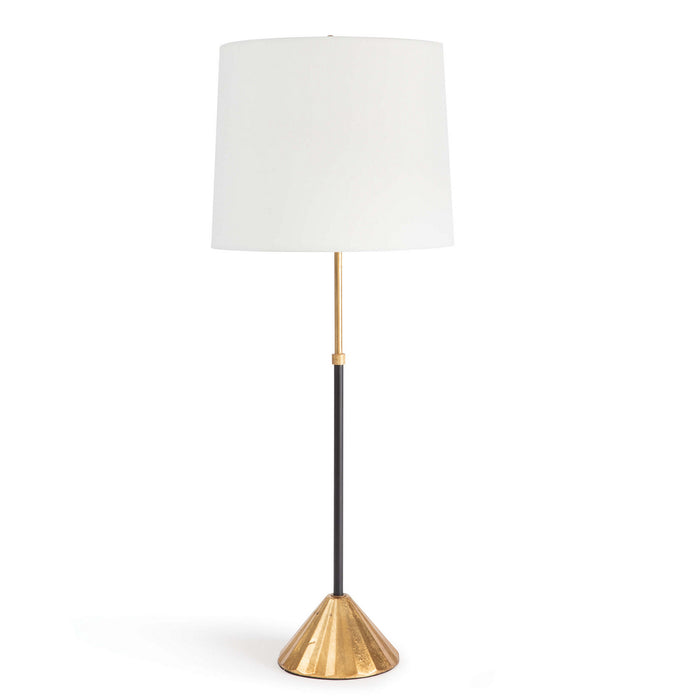 Regina Andrew 13-1339 One Light Table Lamp, Gold Leaf