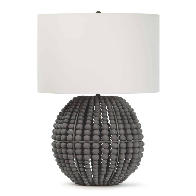 Regina Andrew 13-1349GRY One Light Table Lamp, Grey