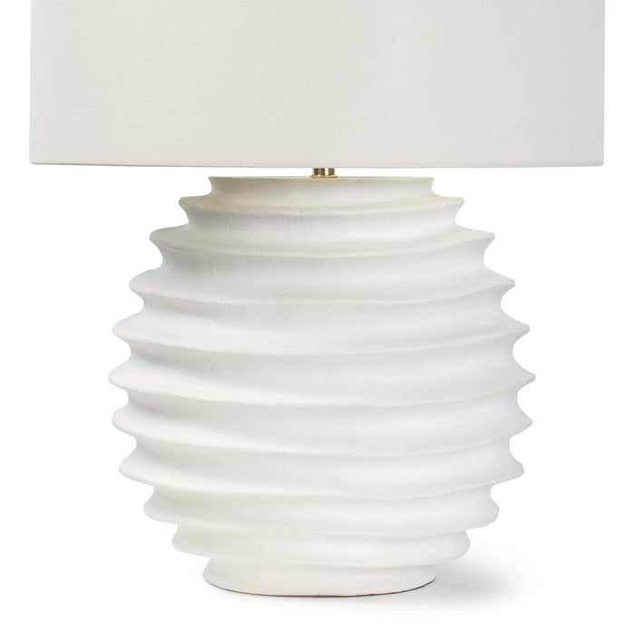 Regina Andrew 13-1370 One Light Table Lamp, White