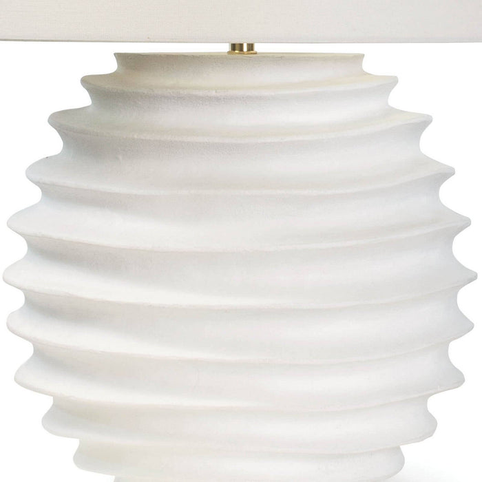 Regina Andrew 13-1370 One Light Table Lamp, White