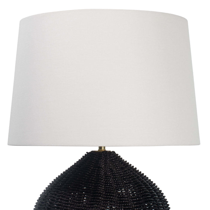 Regina Andrew 13-1372BLK One Light Table Lamp, Black