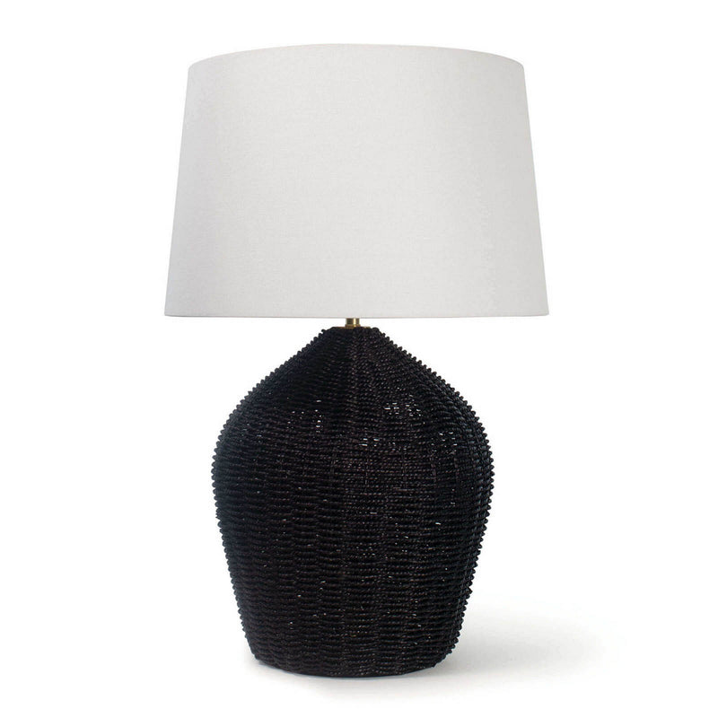 Regina Andrew 13-1372BLK One Light Table Lamp, Black
