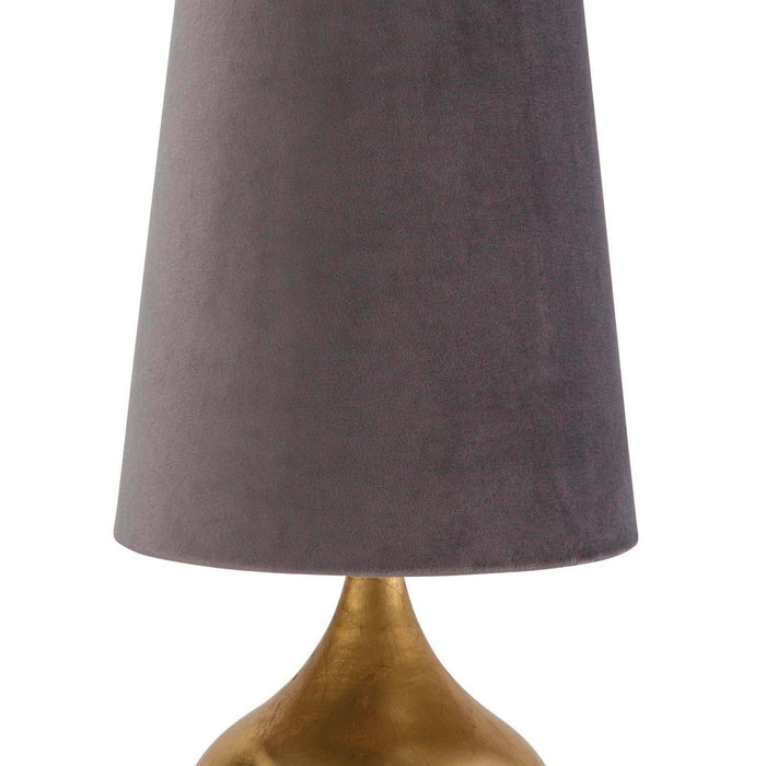 Regina Andrew 13-1390 One Light Table Lamp, Gold Leaf