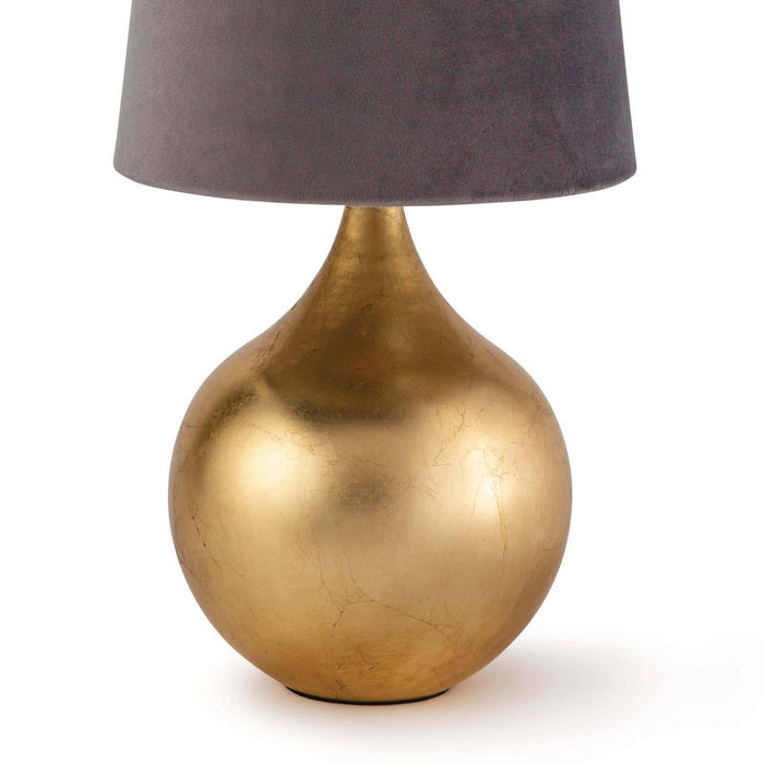 Regina Andrew 13-1390 One Light Table Lamp, Gold Leaf