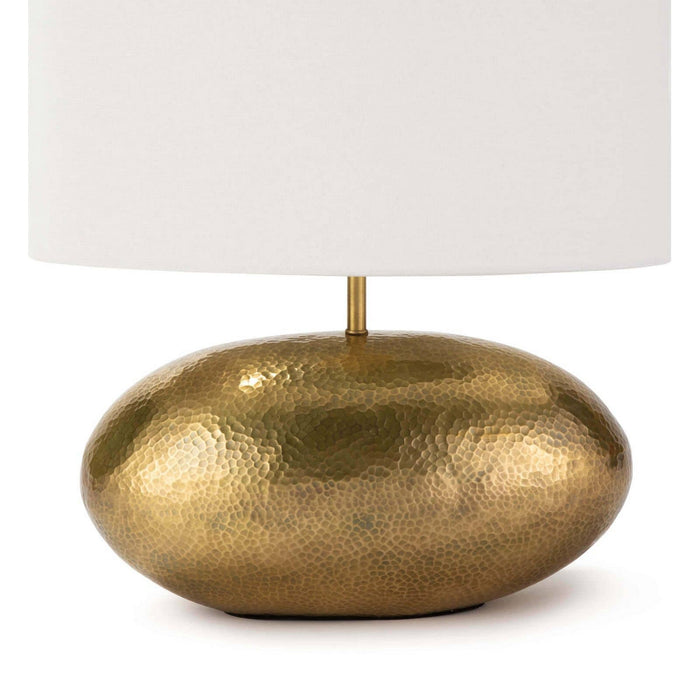 Regina Andrew 13-1407 One Light Mini Lamp, Natural Brass