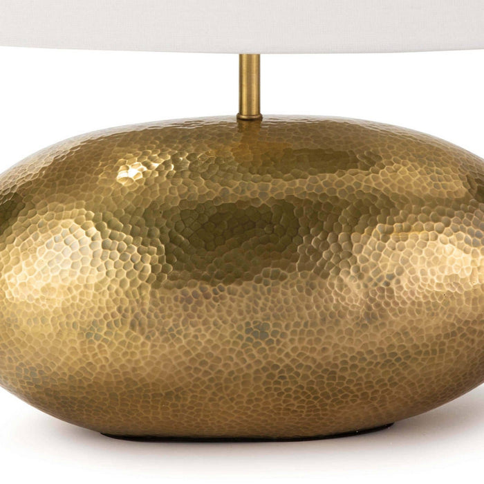 Regina Andrew 13-1407 One Light Mini Lamp, Natural Brass