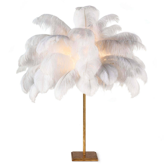 Regina Andrew 13-1418 One Light Table Lamp, Gold Leaf