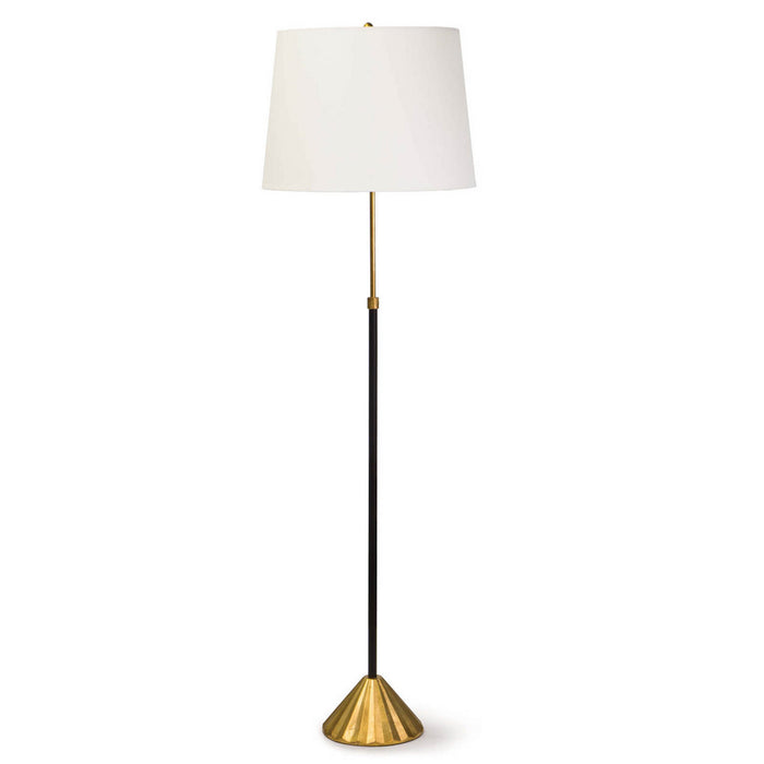 Regina Andrew 14-1033 One Light Floor Lamp, Gold Leaf