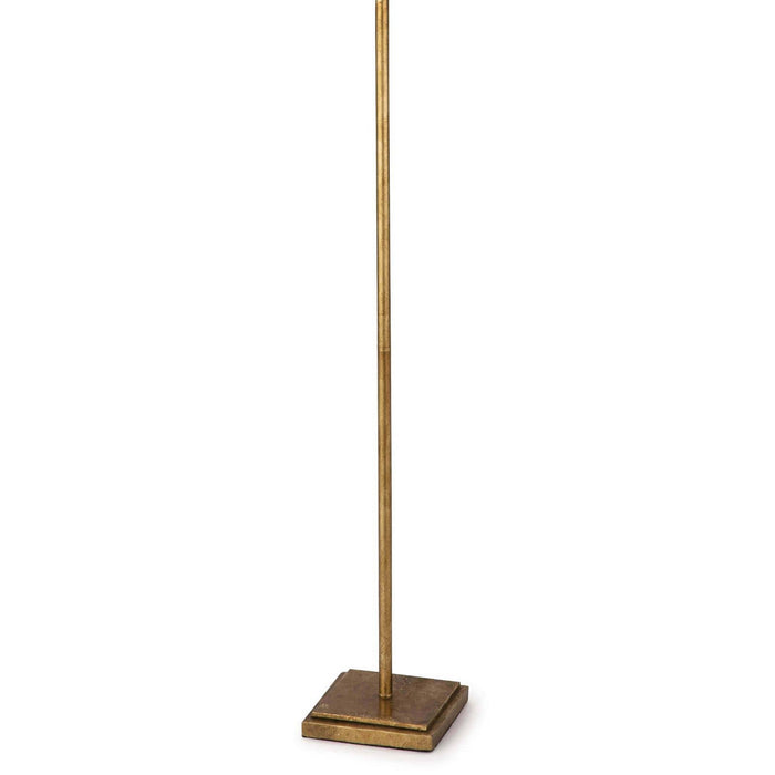 Regina Andrew 14-1037 One Light Floor Lamp, Antique Gold Leaf
