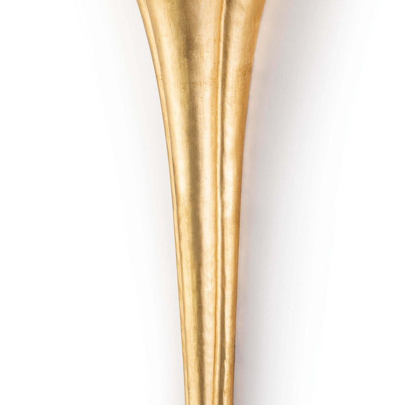 Regina Andrew 15-1095 One Light Wall Sconce, Gold Leaf