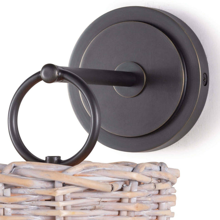 Regina Andrew 15-1102ORB One Light Wall Sconce, Oil Rubbed Bronze