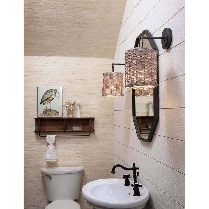Regina Andrew 15-1102ORB One Light Wall Sconce, Oil Rubbed Bronze