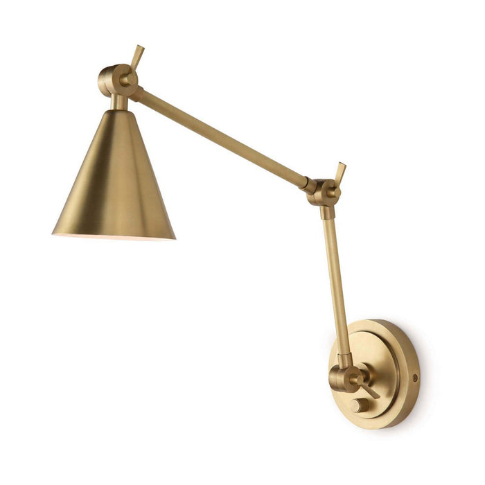 Regina Andrew 15-1115NB LED Wall Sconce, Natural Brass