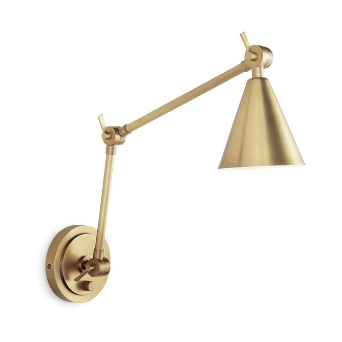 Regina Andrew 15-1115NB LED Wall Sconce, Natural Brass