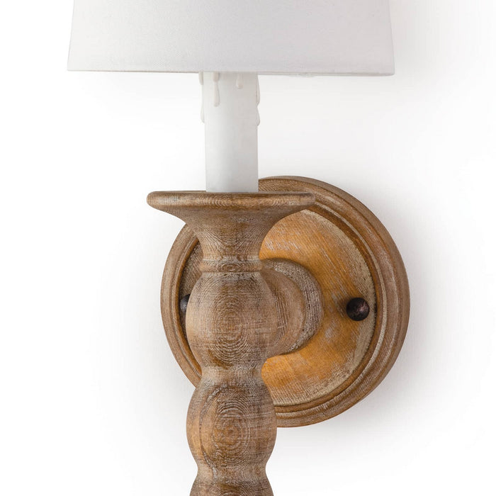 Regina Andrew 15-1117NAT One Light Wall Sconce, Natural