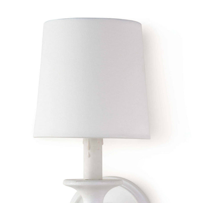 Regina Andrew 15-1117WT One Light Wall Sconce, White
