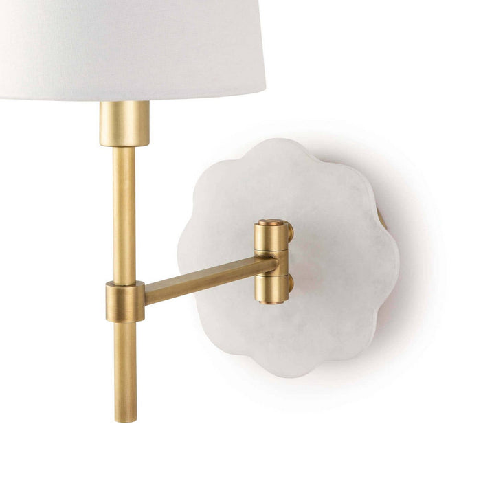 Regina Andrew 15-1118 One Light Wall Sconce, Natural Stone