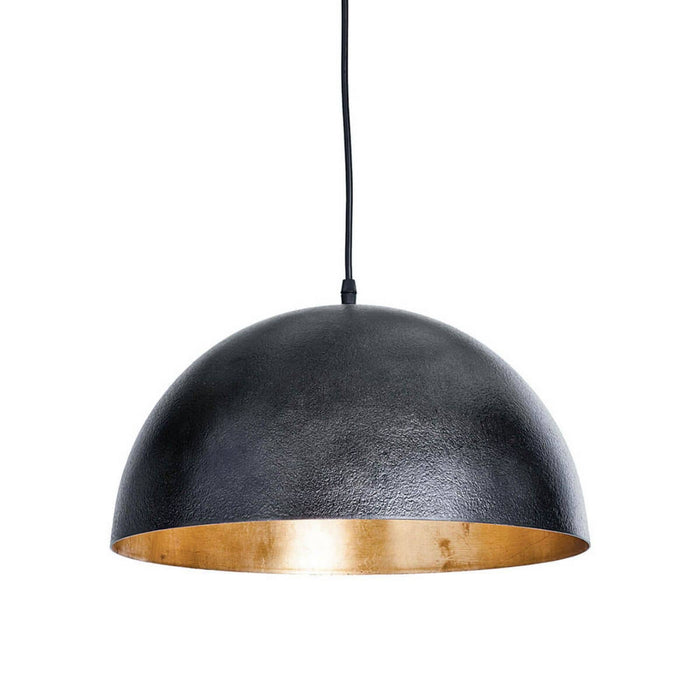 Regina Andrew 16-1090BLK One Light Pendant, Blackened Steel