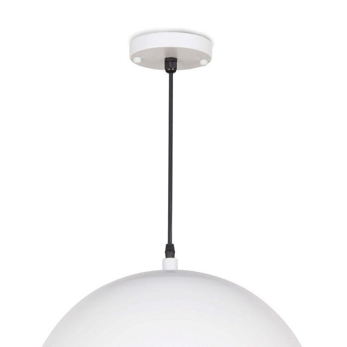 Regina Andrew 16-1090WT One Light Pendant, White