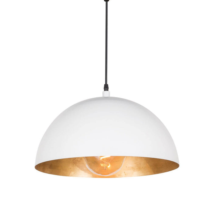 Regina Andrew 16-1090WT One Light Pendant, White