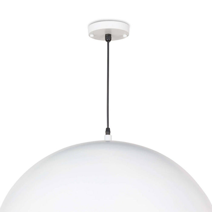 Regina Andrew 16-1091WT One Light Pendant, White