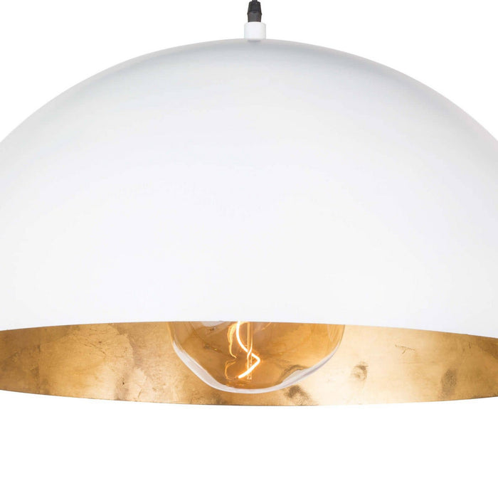 Regina Andrew 16-1091WT One Light Pendant, White