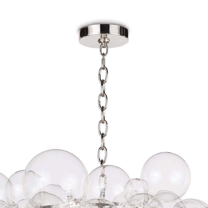 Regina Andrew 16-1202 Six Light Chandelier, Clear