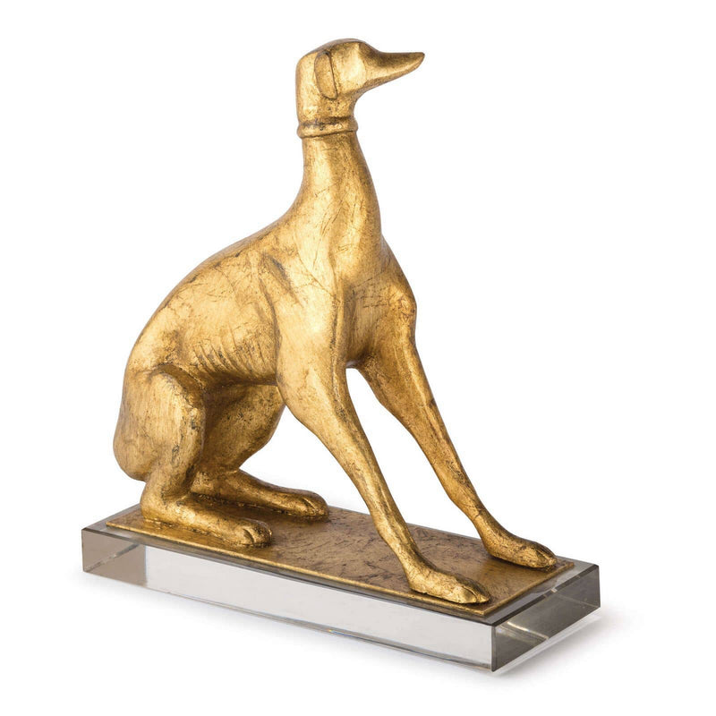 Regina Andrew 20-1263 Book Ends, Antique Gold Leaf